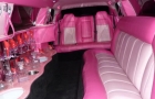 розовый лимузин Крайслер